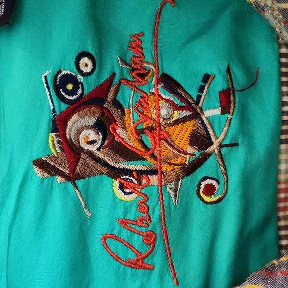 Robert Graham Plaid Embroidered Button Down Shirt - Picture 3 of 7